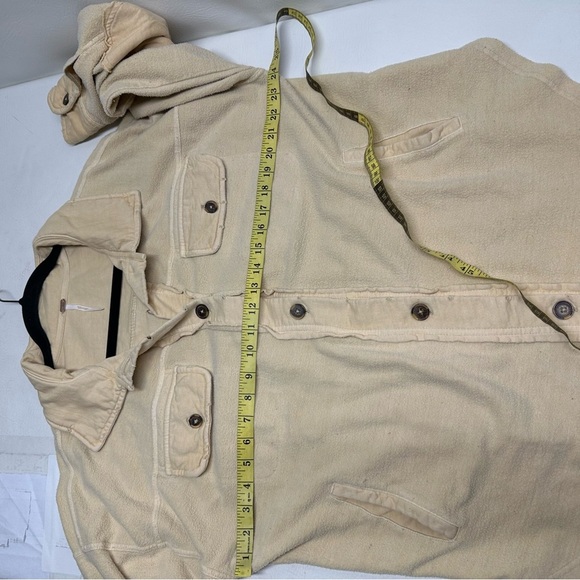 Free people oversized Ruby jacket Women's Tan Jacket size Small - Picture 5 of 10